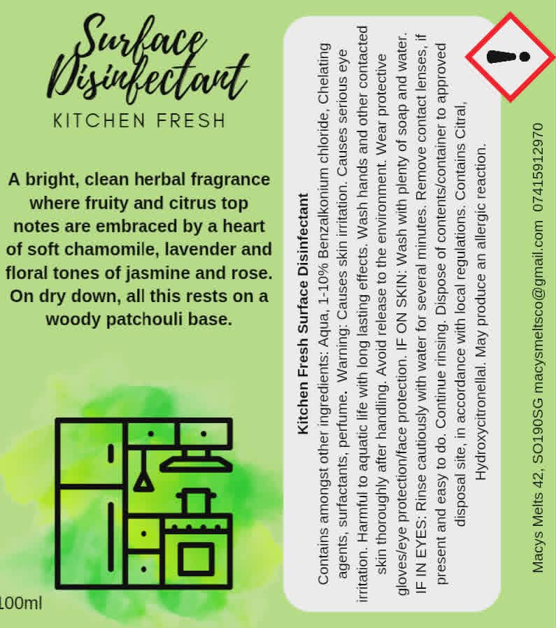 Surface Disinfectant Concentrate