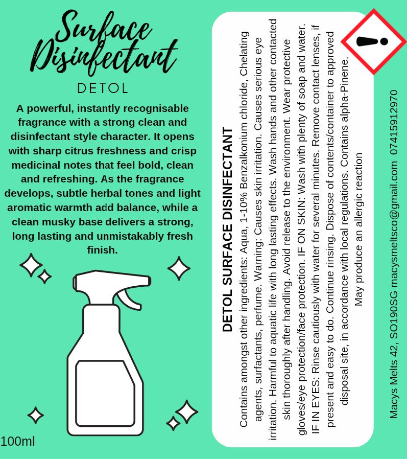Surface Disinfectant Concentrate